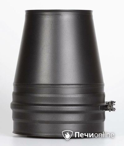 Комплектующие дымохода Schiedel Конус д250 PM25 (Черный) Permetr в Рязани