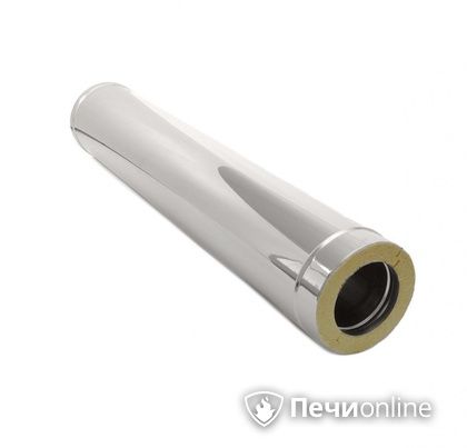 Сэндвич труба Теплов и Сухов Труба Термо L=1000 ТТ-Р 430-0.5/оцинковка D120/180 в Рязани