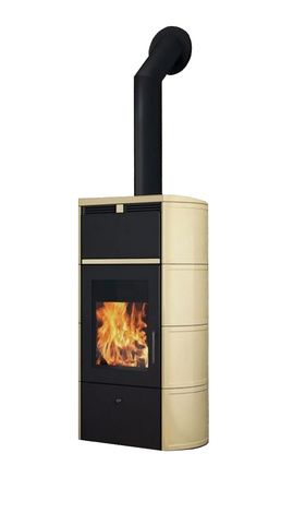Печь-камин Edilkamin Flamma 24 kw V.A. Pergamena с Т/О в Рязани