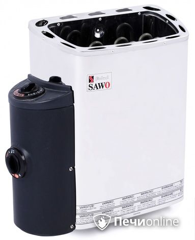 Электрокаменка для сауны Sawo Mini MN-30NB-Z со встроенным пультом управления в Рязани