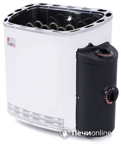 Электрокаменка для сауны Sawo Scandia Short SCA-45NB-Z со встроенным пультом управления в Рязани