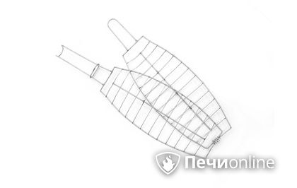 Аксессуар для приготовления на огне Технокерамика Решетка для рыбы в Рязани