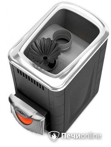 Дровяная банная печь TMF Ангара 2012 Inox ДНС КТК ЗК антрацит в Рязани