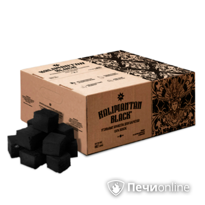  Kalimantan Black Кокосовый уголь для барбекю, 8кг в Рязани