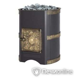 Дровяная банная печь Везувий Лава 22 (ДТ-4) без выноса в Рязани