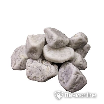 Камни для бани Огненный камень Кварц шлифованный отборный 10 кг ведро в Рязани
