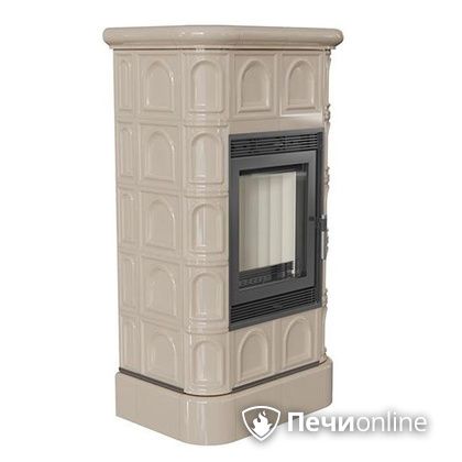 Печь-камин Kratki Blanka 8 kW stove кафельная крем в Рязани