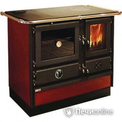 Отопительно-варочная печь MBS Thermo Magnum Red L с духовым шкафом в Рязани