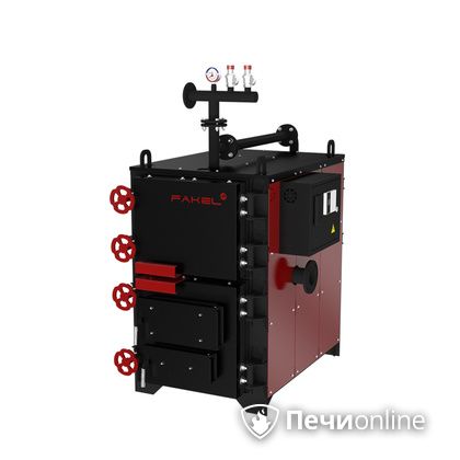 Твердотопливный котел Термокрафт Fakel-M 100 кВт стальной жаротрубный в Рязани