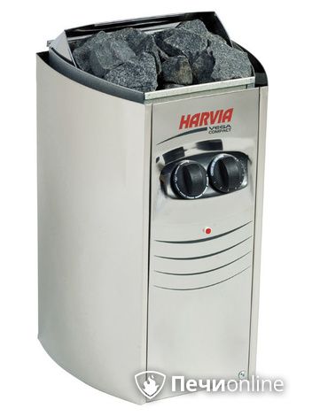 Электрокаменка для сауны Harvia Vega Compact ВС35 со встроенным пультом (HCB350400S) в Рязани